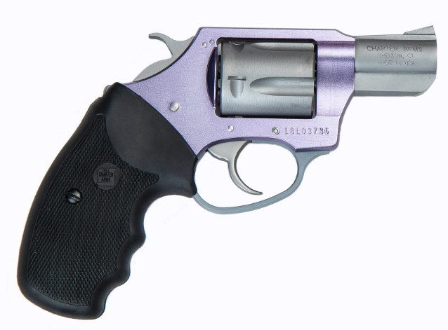 CHARTER ARMS LAVENDER LADY .32 MAG. ALUMINUM 6 SHOT 2IN FIXED STANDARD LAVENDER STAINLESS STEEL 53240 - Win Repeating Arms Promotion